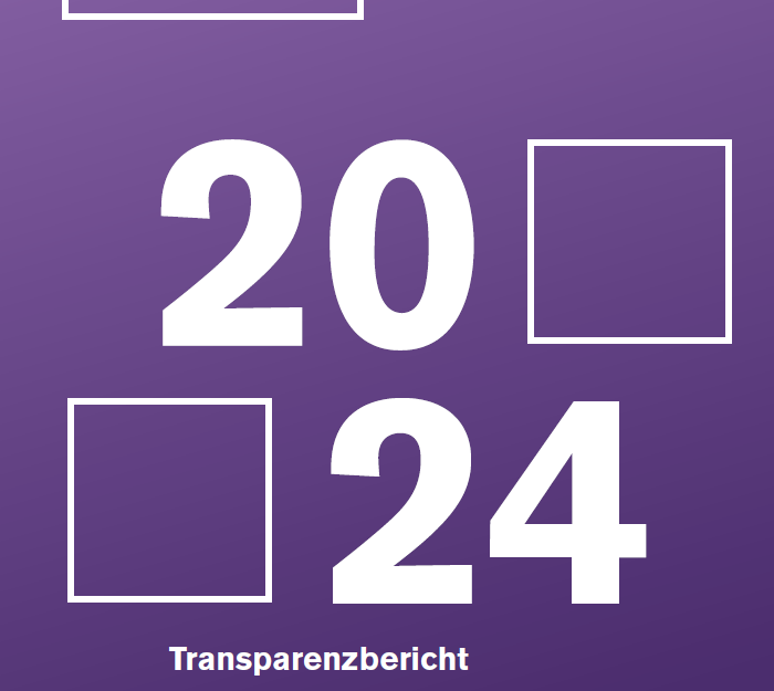 Transparenzbericht 2024_Cover