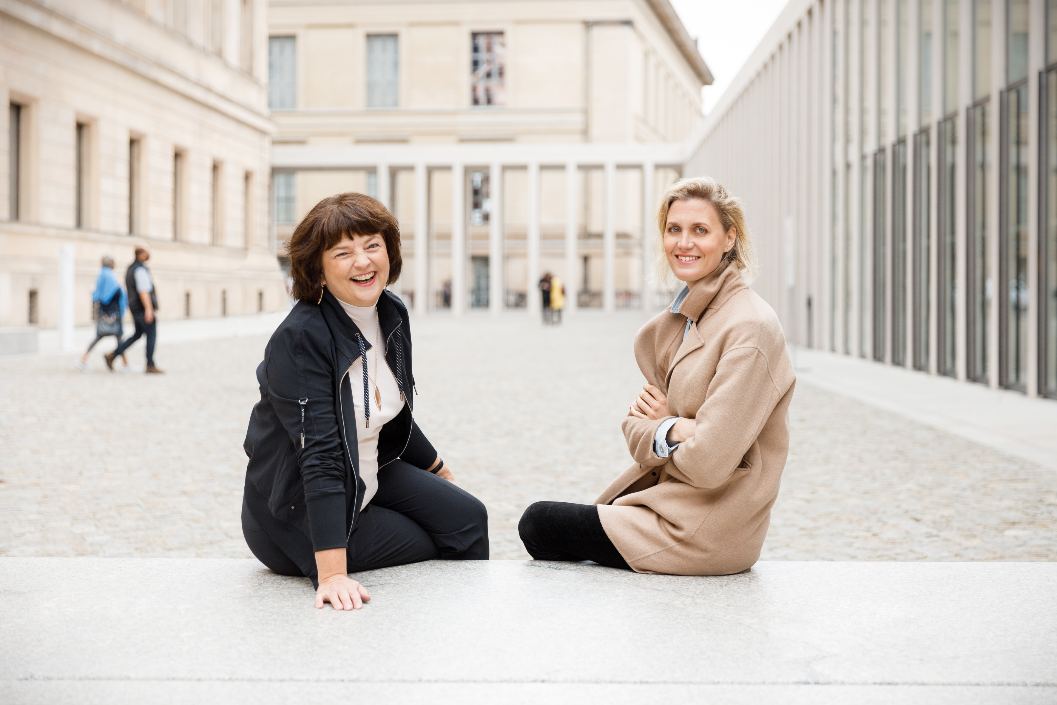 Geschäftsführerinnen Ina Keßler und Tina Sikorski von der Initiative Musik