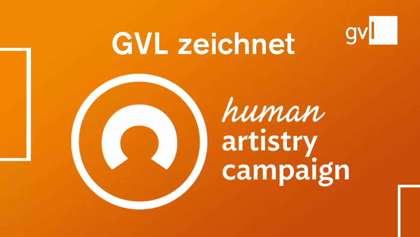 GVL unterstützt human artisty