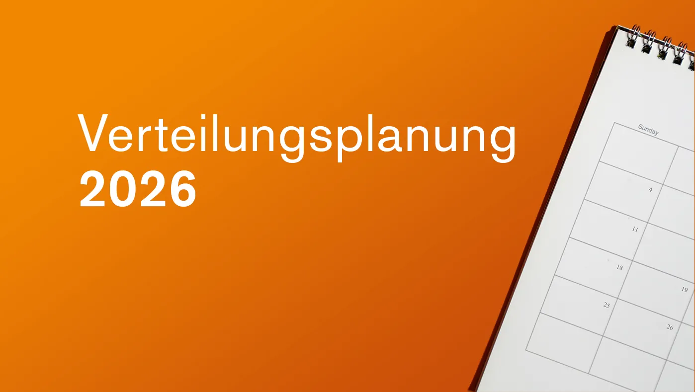 Verteilungsplanung 2026