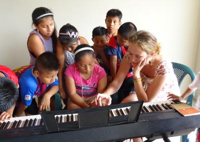 Klavierunterricht in La Entrada, Olon Ecuador