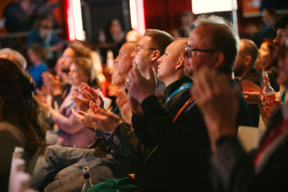 Applaudierendes Publikum